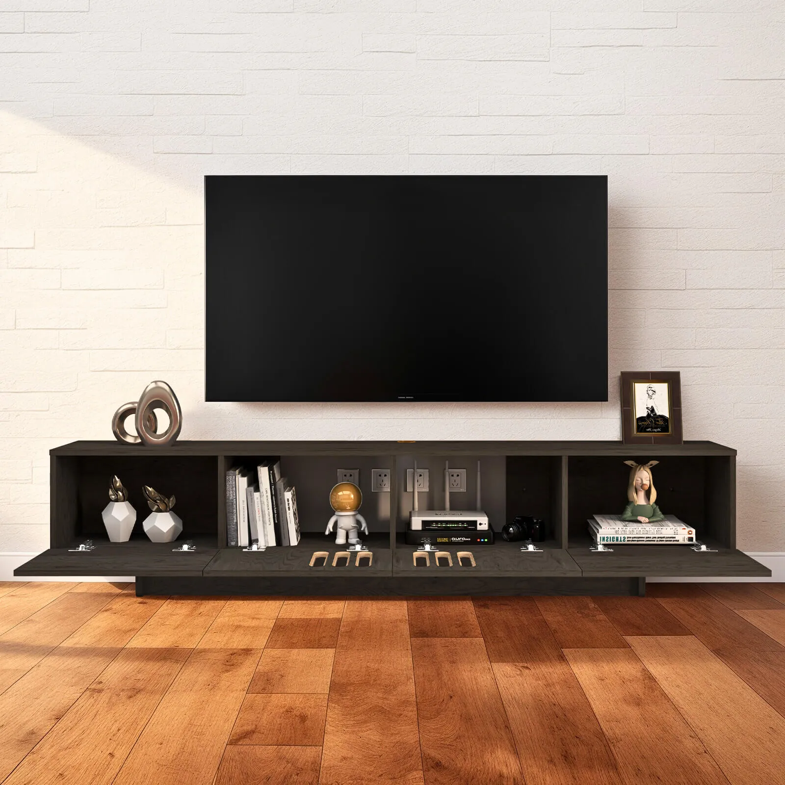 Custom Reversa Floating TV Stand