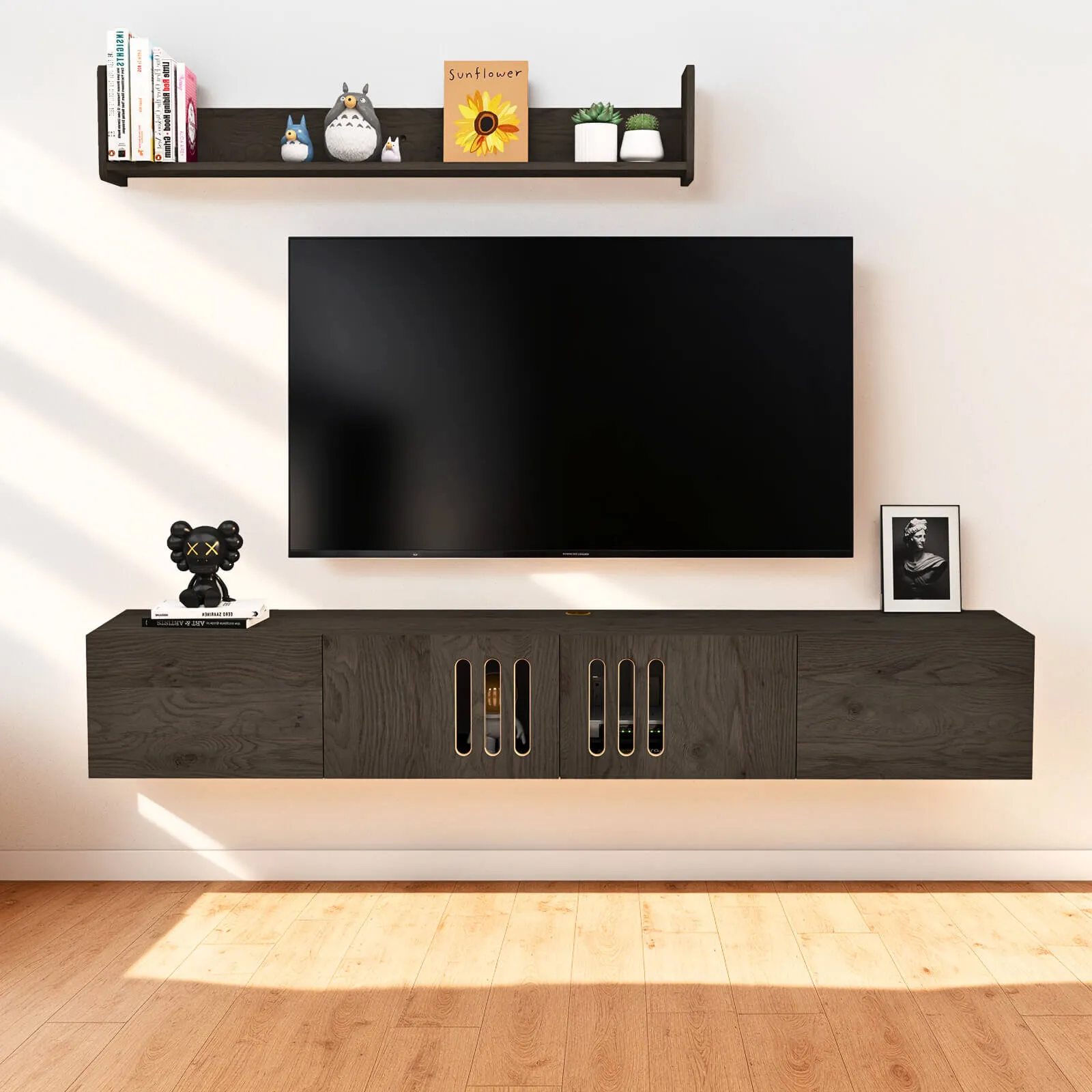 Custom Reversa Floating TV Stand