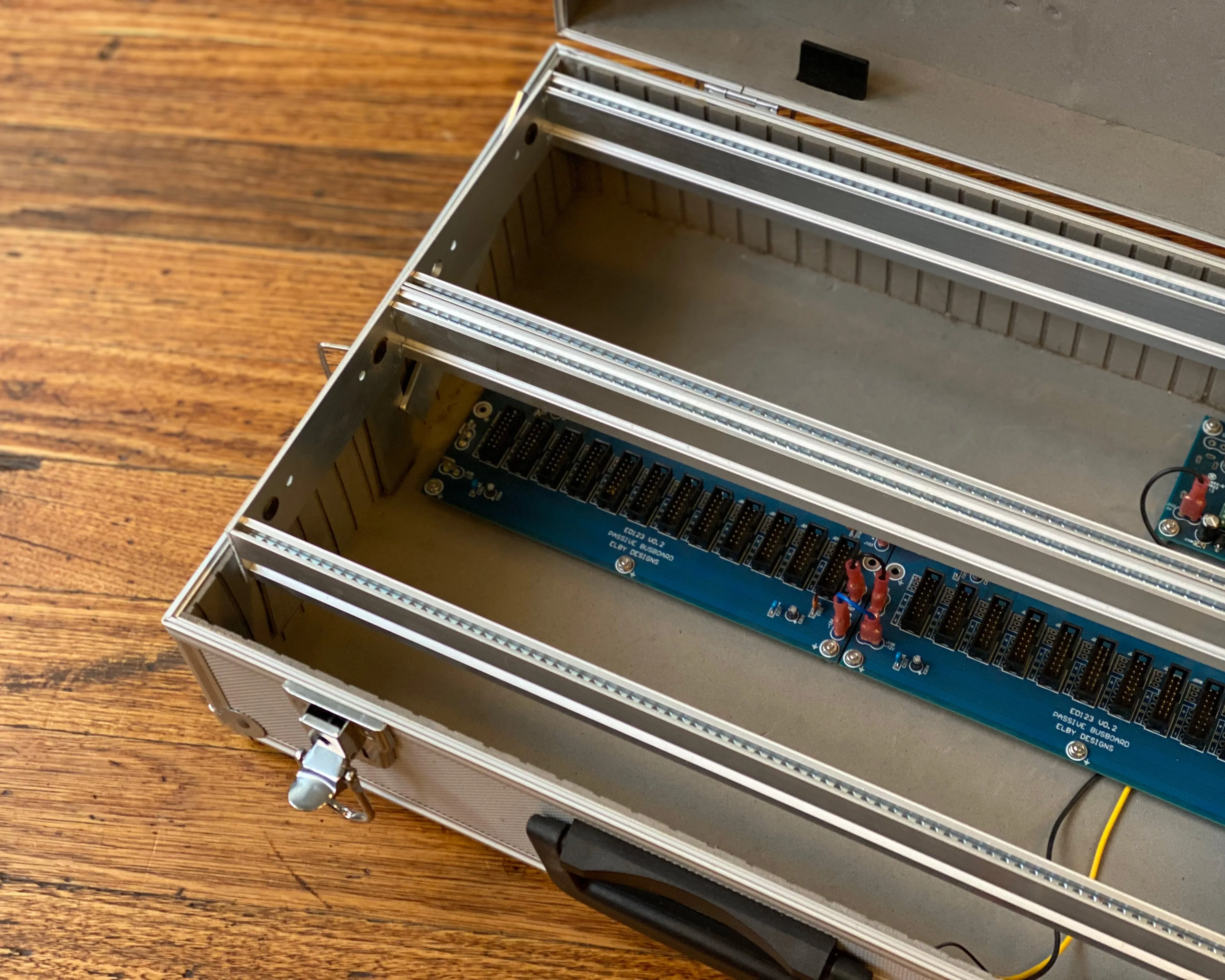 DIY Powered Eurorack Case 6U 83HP w/ Elby Designs Power Supply