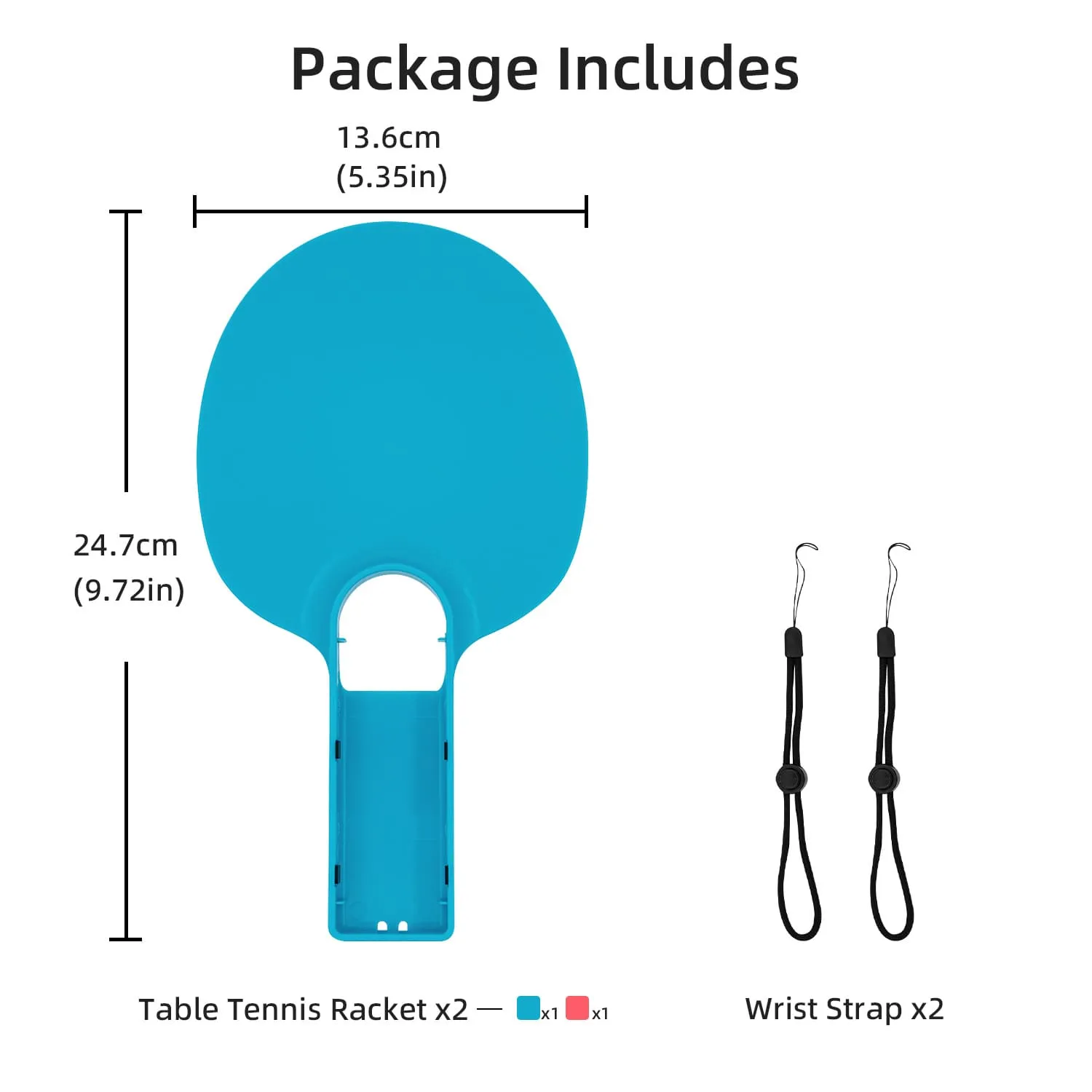 DOBE Table Tennis Racket for Nintendo Switch/Switch OLED Joy-Con (TNS-2115)