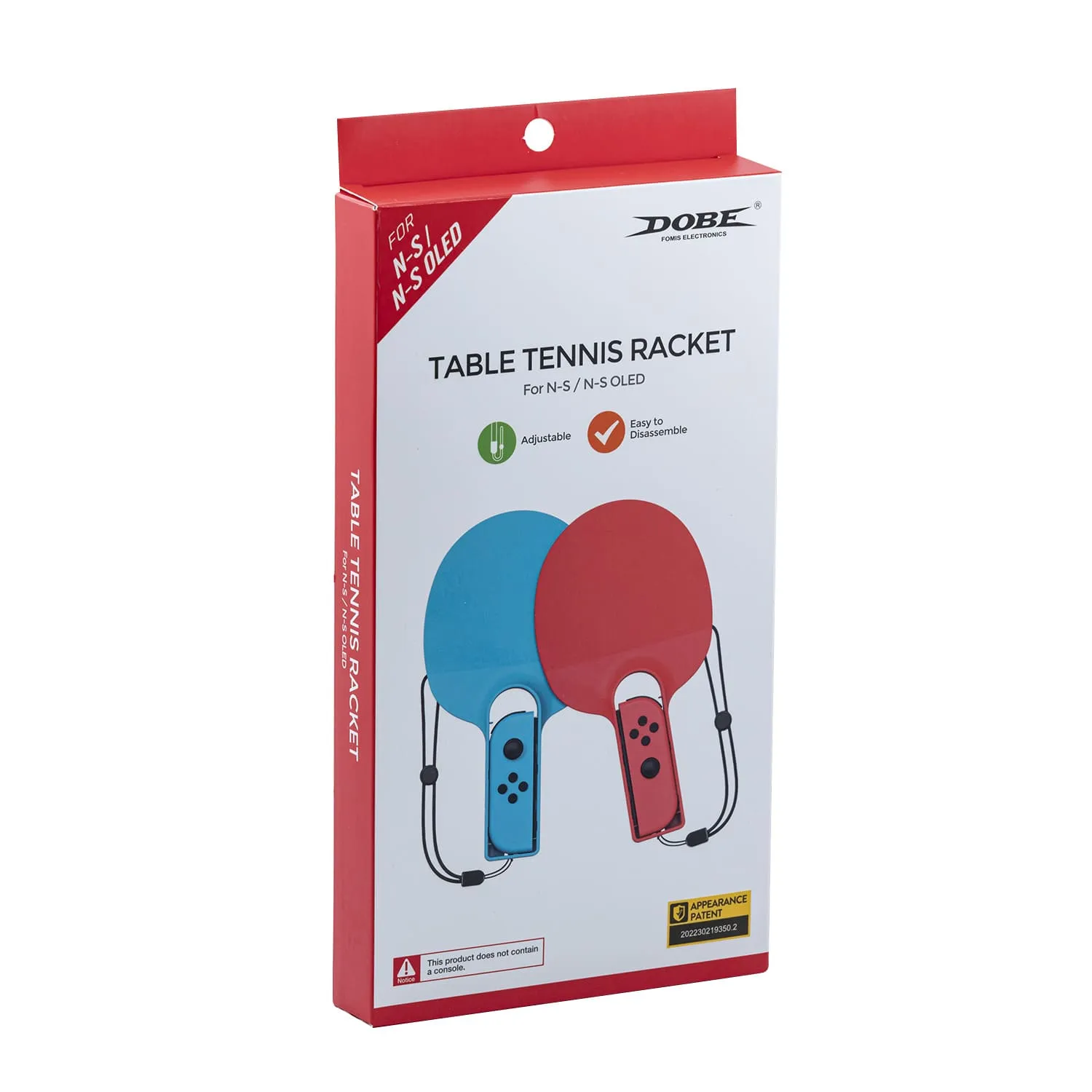 DOBE Table Tennis Racket for Nintendo Switch/Switch OLED Joy-Con (TNS-2115)