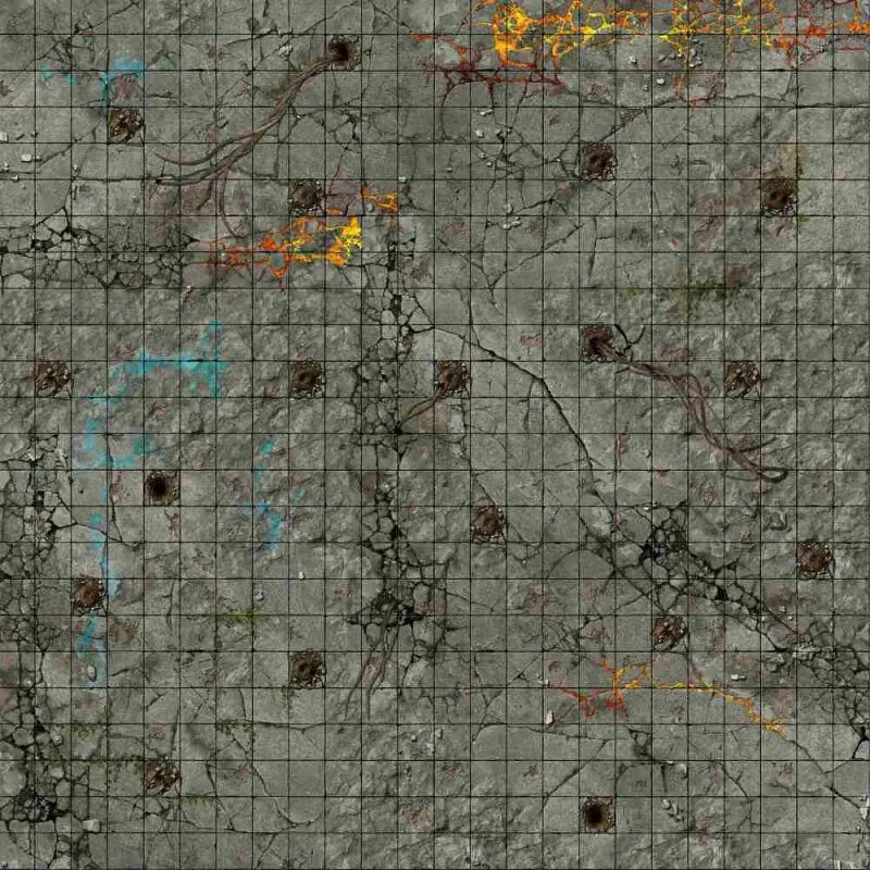 Dungeon Gaming Mat 2x2