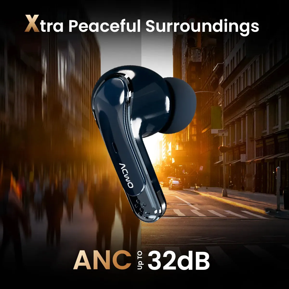 DwOTS X - Gaming Earbuds For Gamers With ANC & Near Zero Lag