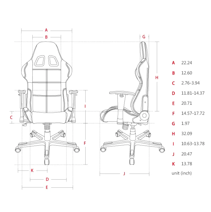 DXRACER Formula Series OH/FD01/N Gaming Chair