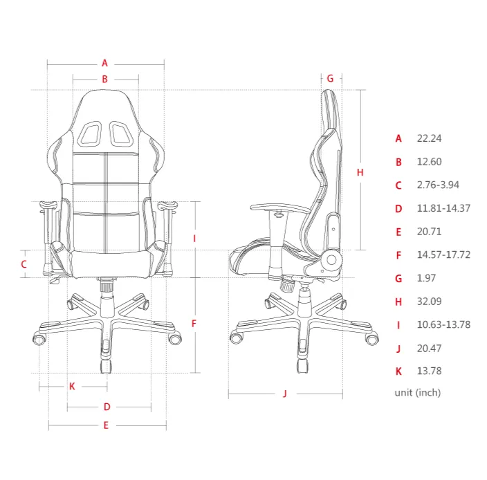 DXRACER Formula Series OH/FD99/NR Gaming Chair