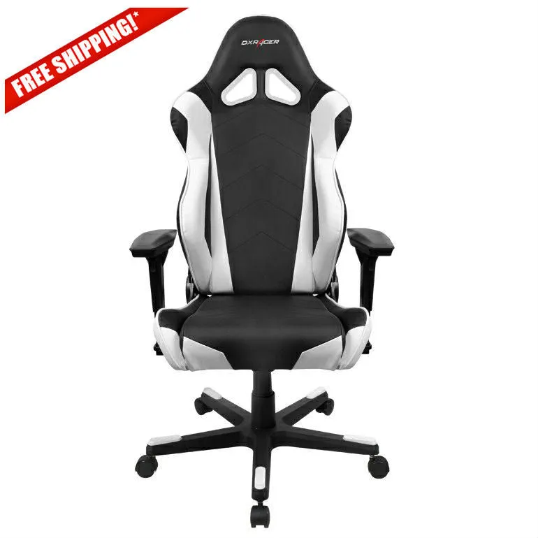 DXRACER Racing Series OH/RE0/NW White Gaming Chair