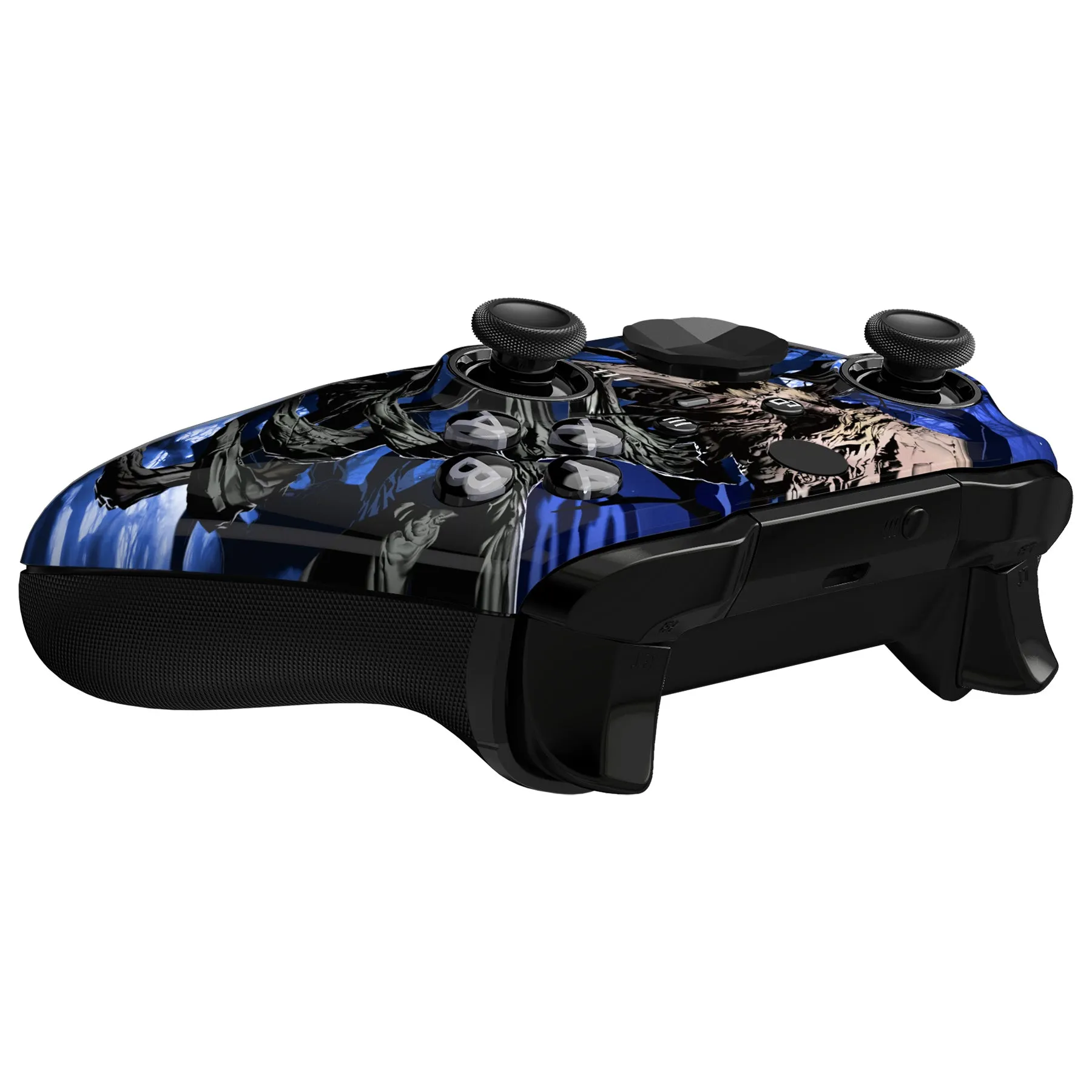 eXtremeRate Glow in Dark - The Awakening of the Earth Lord Faceplate Housing Shell Case for Xbox One Elite Series 2 Controller Model 1797 and Core Model 1797 and Core Model 1797 - Thumbstick Accent Rings Included - ELT149