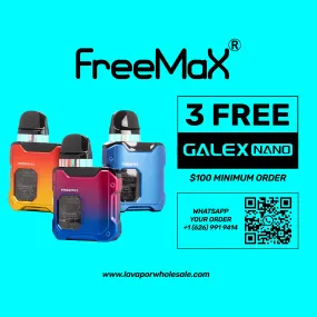 FreeMax Galex Nano Pod System Kit (3 FREE PROMO)