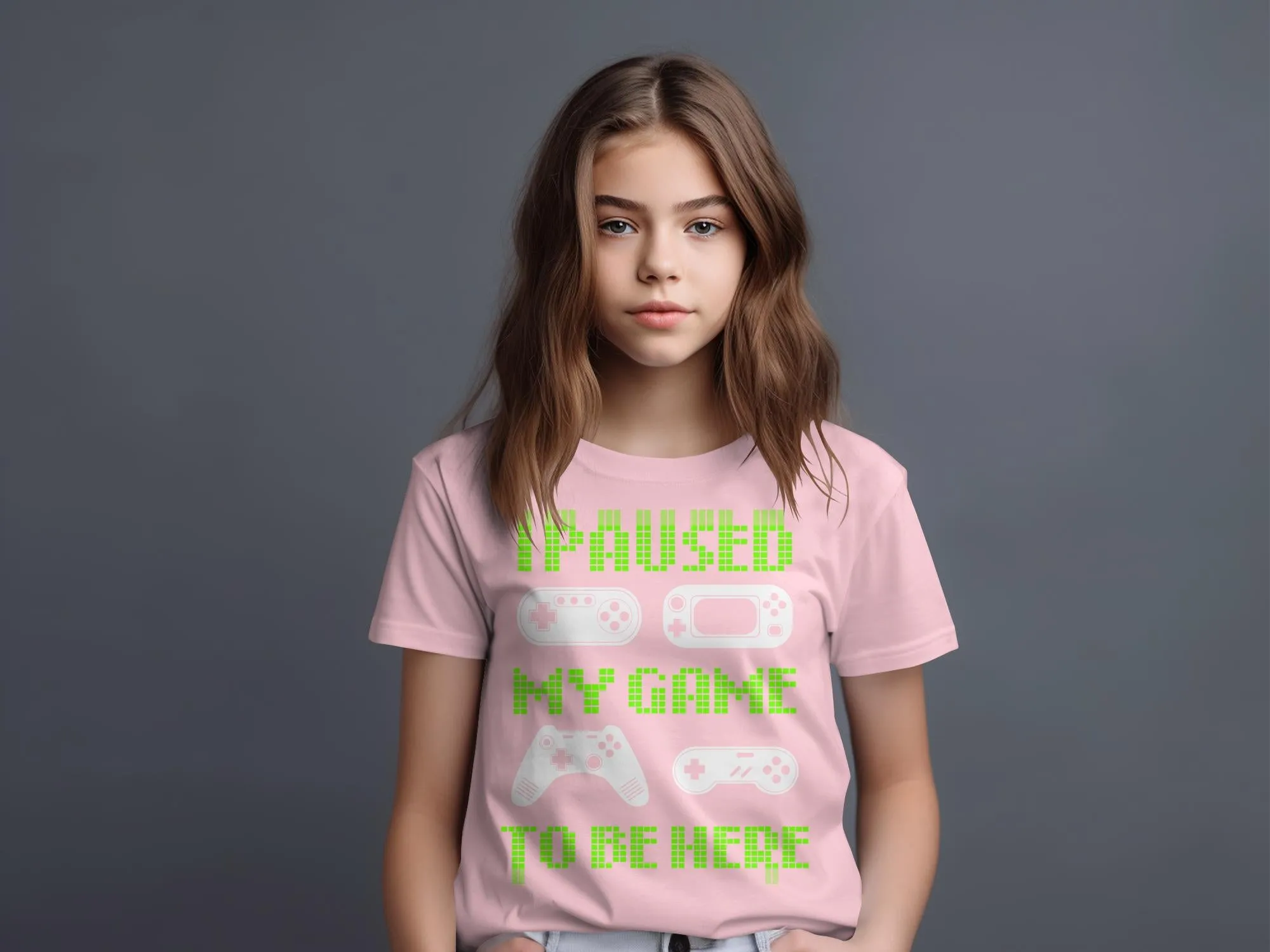Funny Console Controllers I Paused My Game T-Shirt