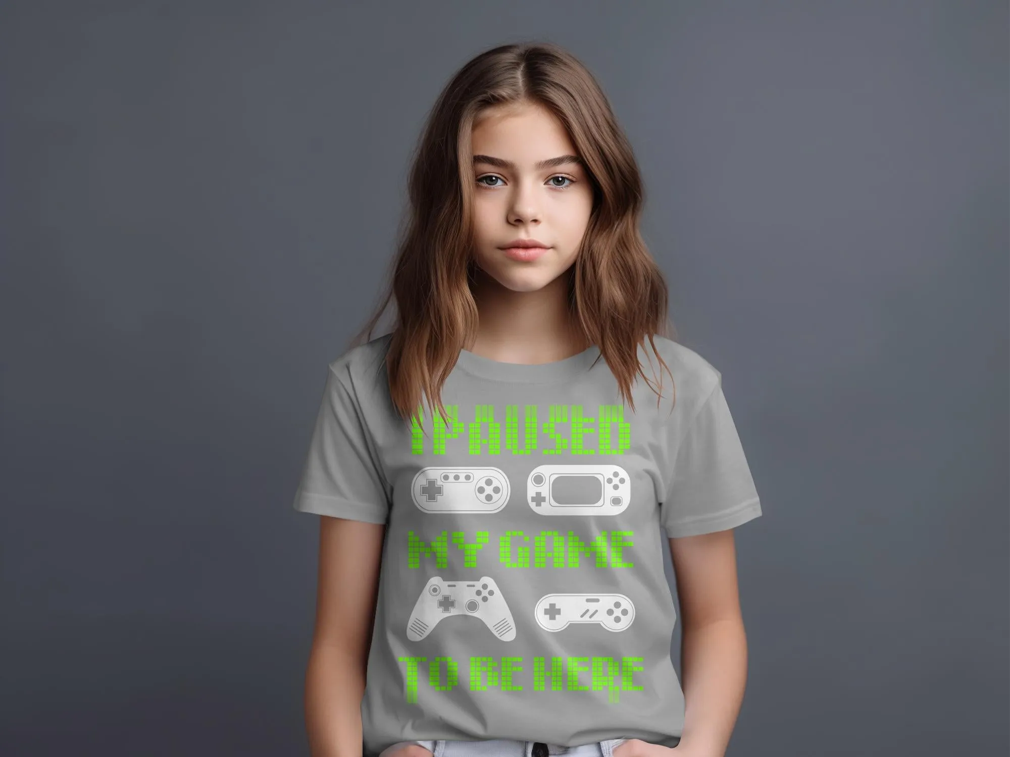 Funny Console Controllers I Paused My Game T-Shirt