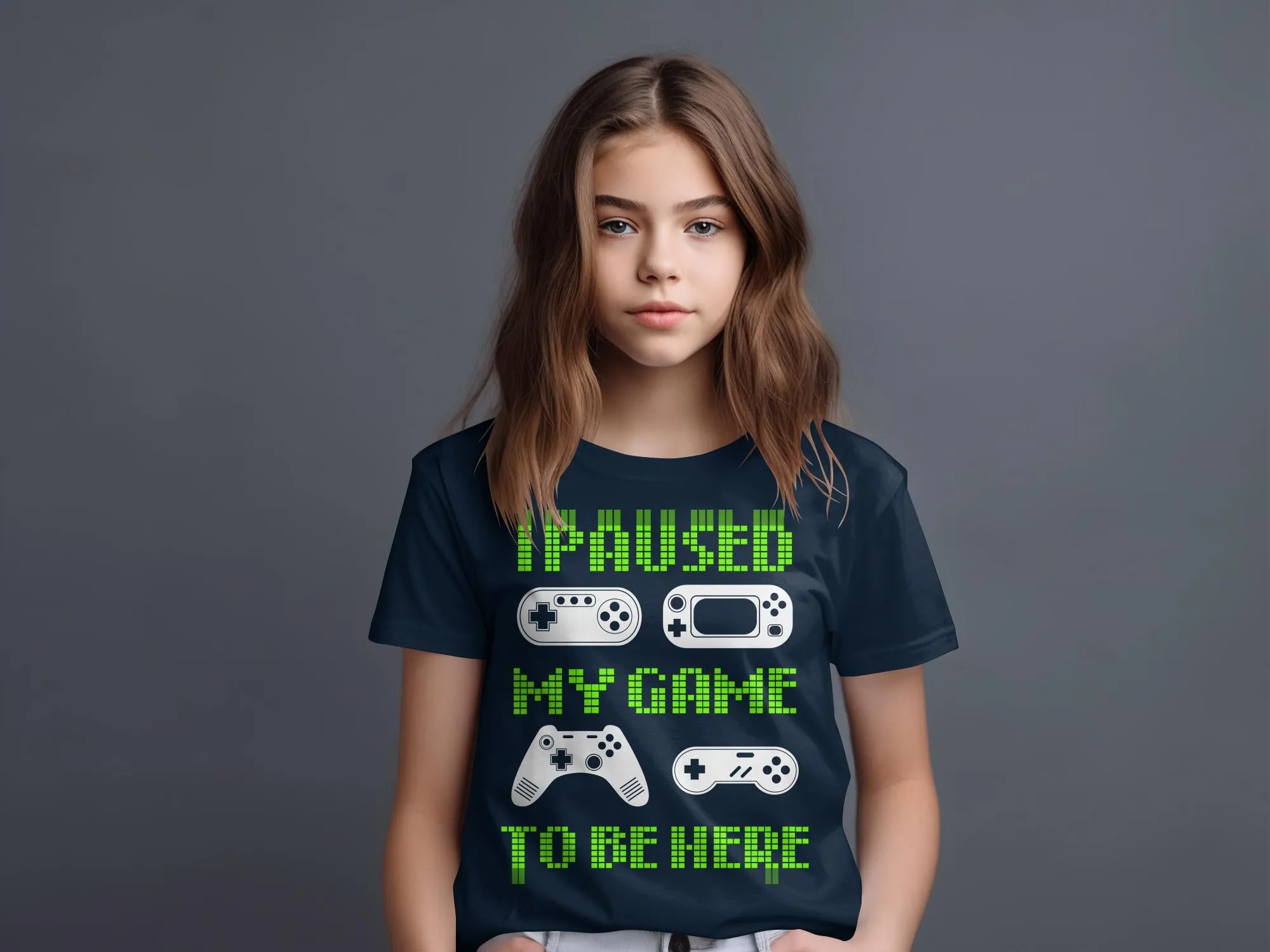 Funny Console Controllers I Paused My Game T-Shirt
