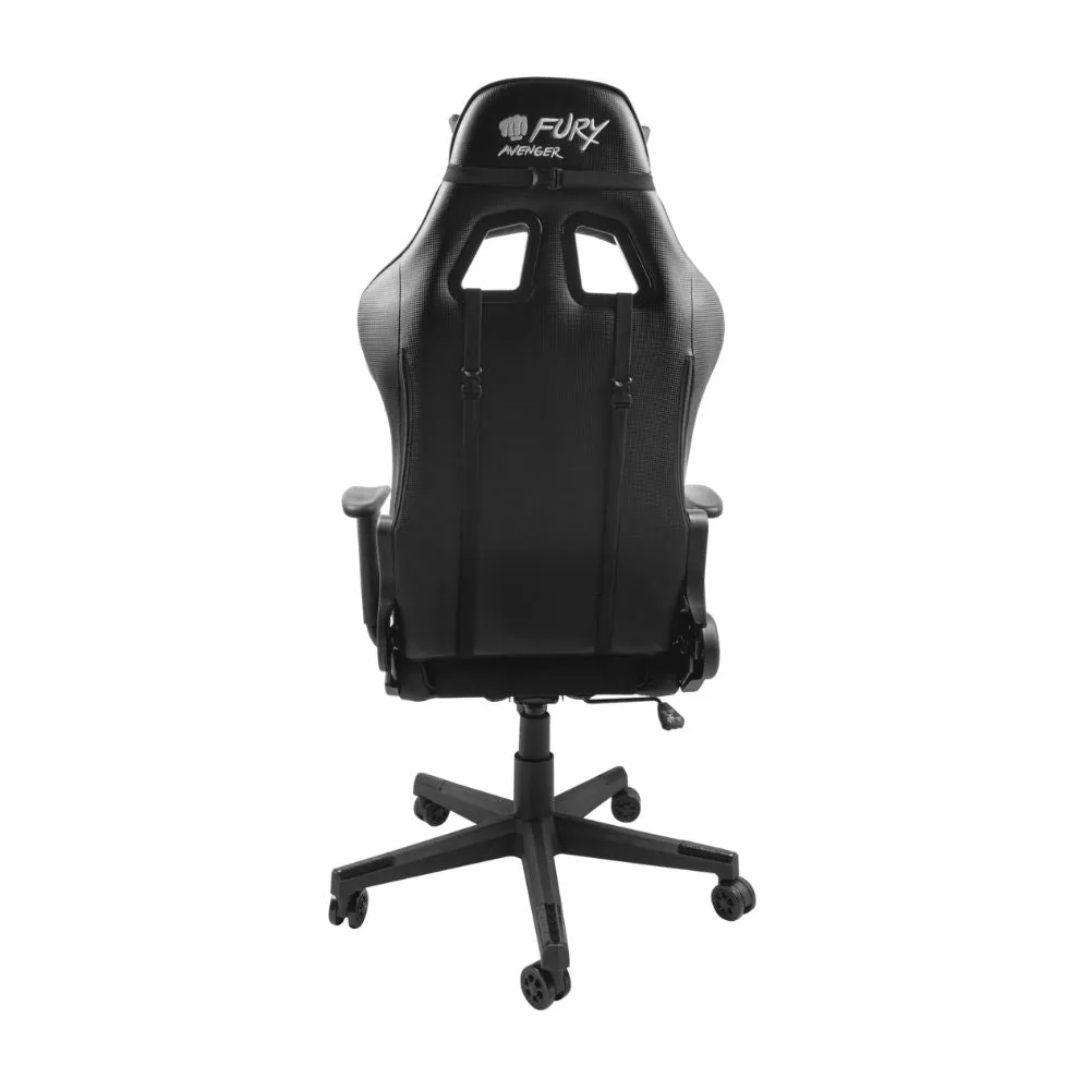 FURY Avenger XL Gaming Chair Black/ White