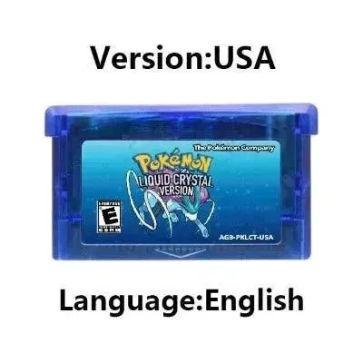 Game Boy Advance Pokemon Cartridges