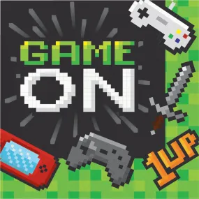 Game On Party Lunch Napkins - 16pk