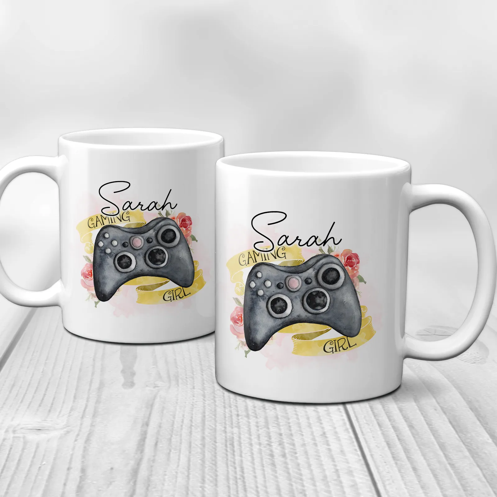 Gaming Girl Personalised Mug