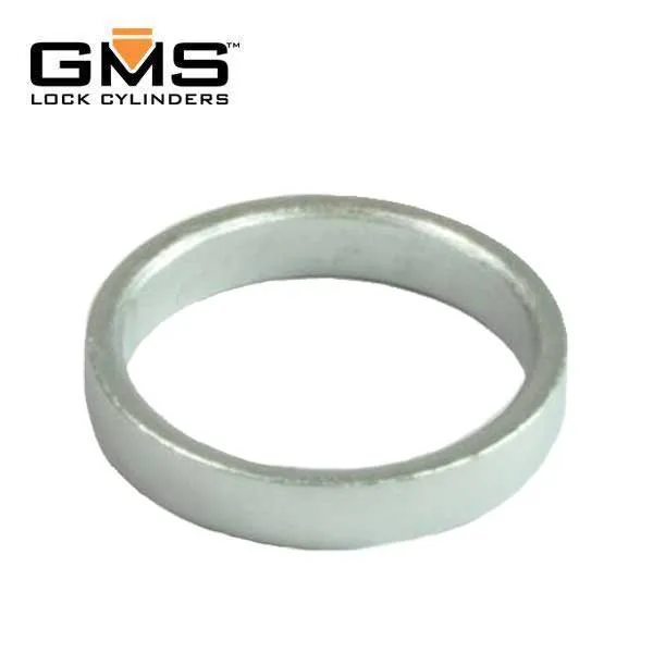 GMS - 1/4" Blocking Collar Ring For Mortise Cylinders - 26D - Satin Chrome (PACK OF 10)