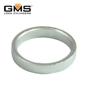 GMS - 1/4" Blocking Collar Ring For Mortise Cylinders - 26D - Satin Chrome (PACK OF 10)
