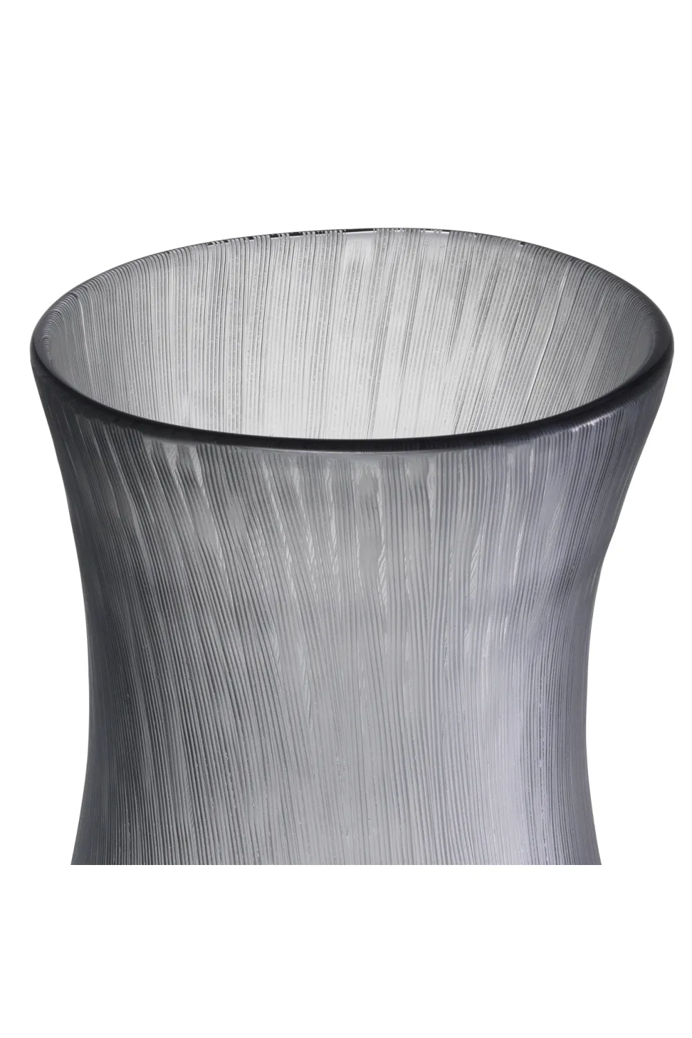 Hand Blown Glass Gray Vase | Eichholtz Thiara