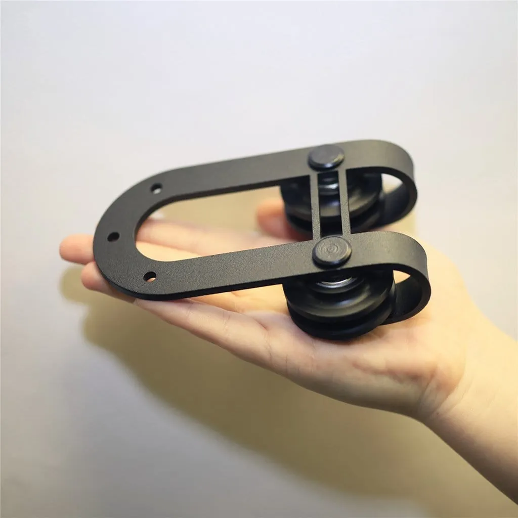Horseshoe Hanger Mini Barn Door Hardware Kit