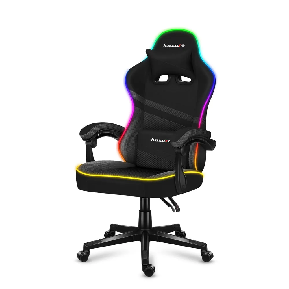 Huzaro Force 4.4 RGB Mesh Black Gaming Chair