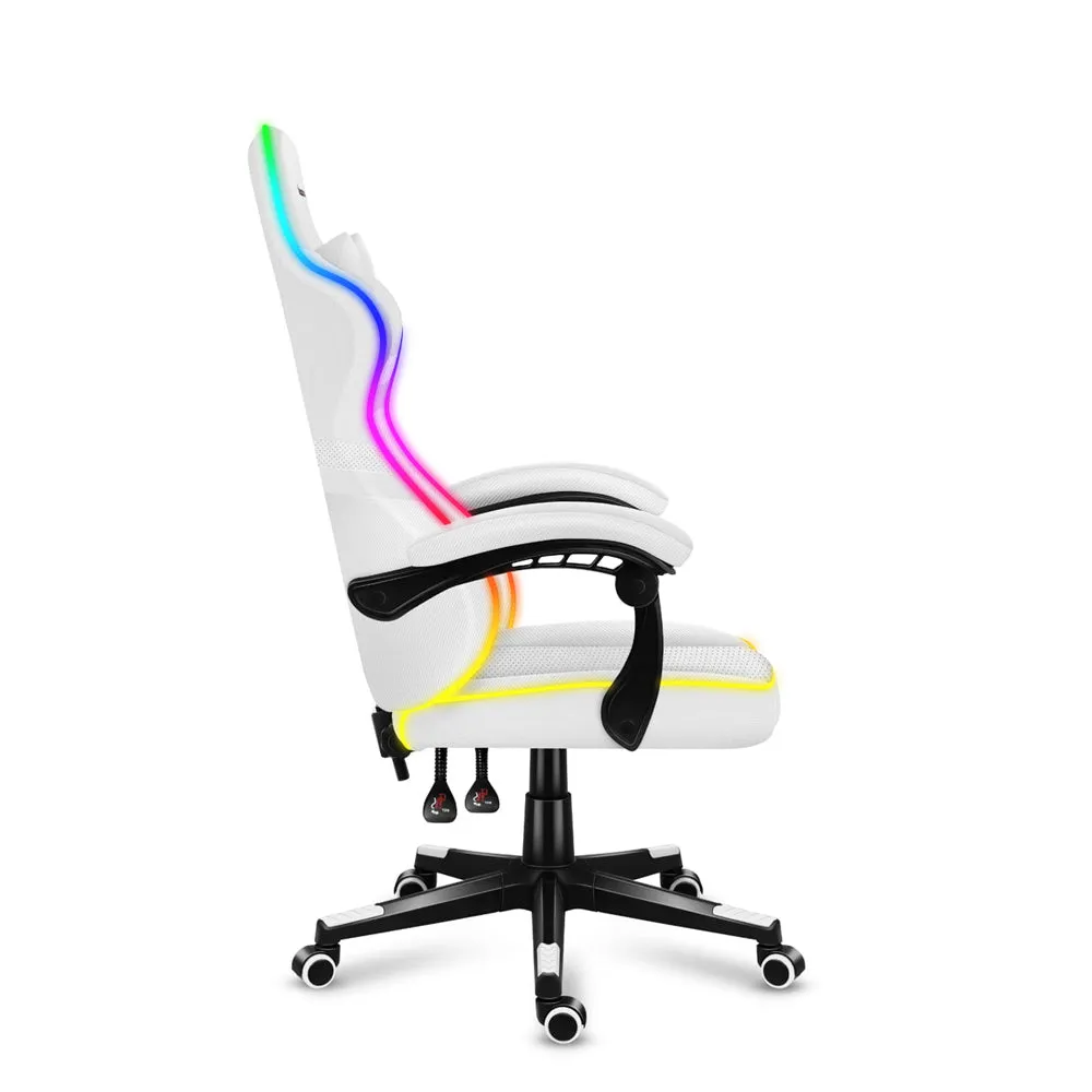 Huzaro Force 4.4 RGB White Gaming Chair