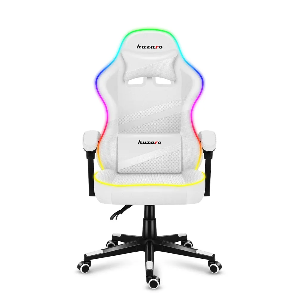 Huzaro Force 4.4 RGB White Gaming Chair