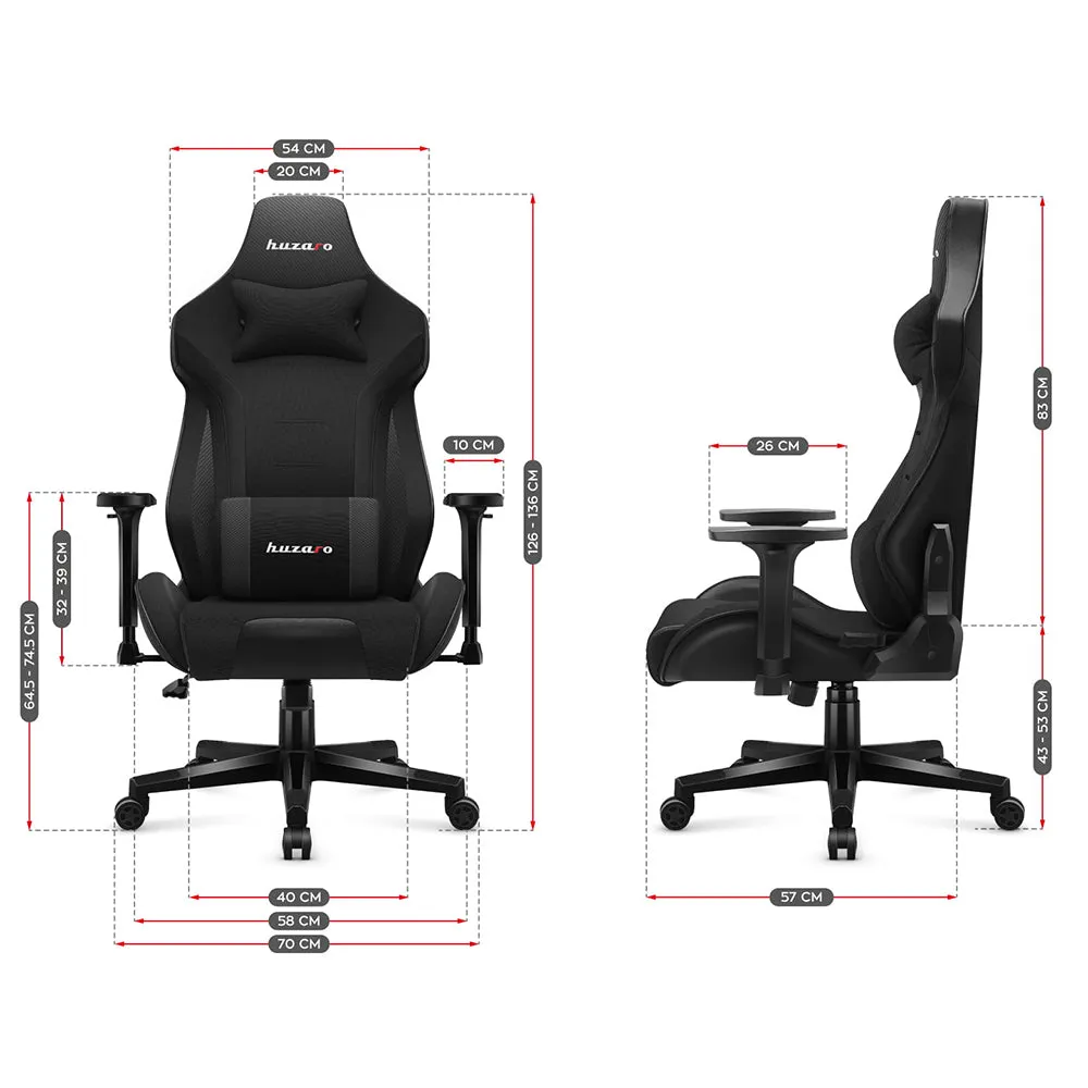 Huzaro Force 7.6 Gaming Chair Black