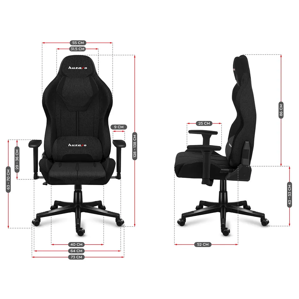 Huzaro Force 7.9 Mesh Black Gaming Chair