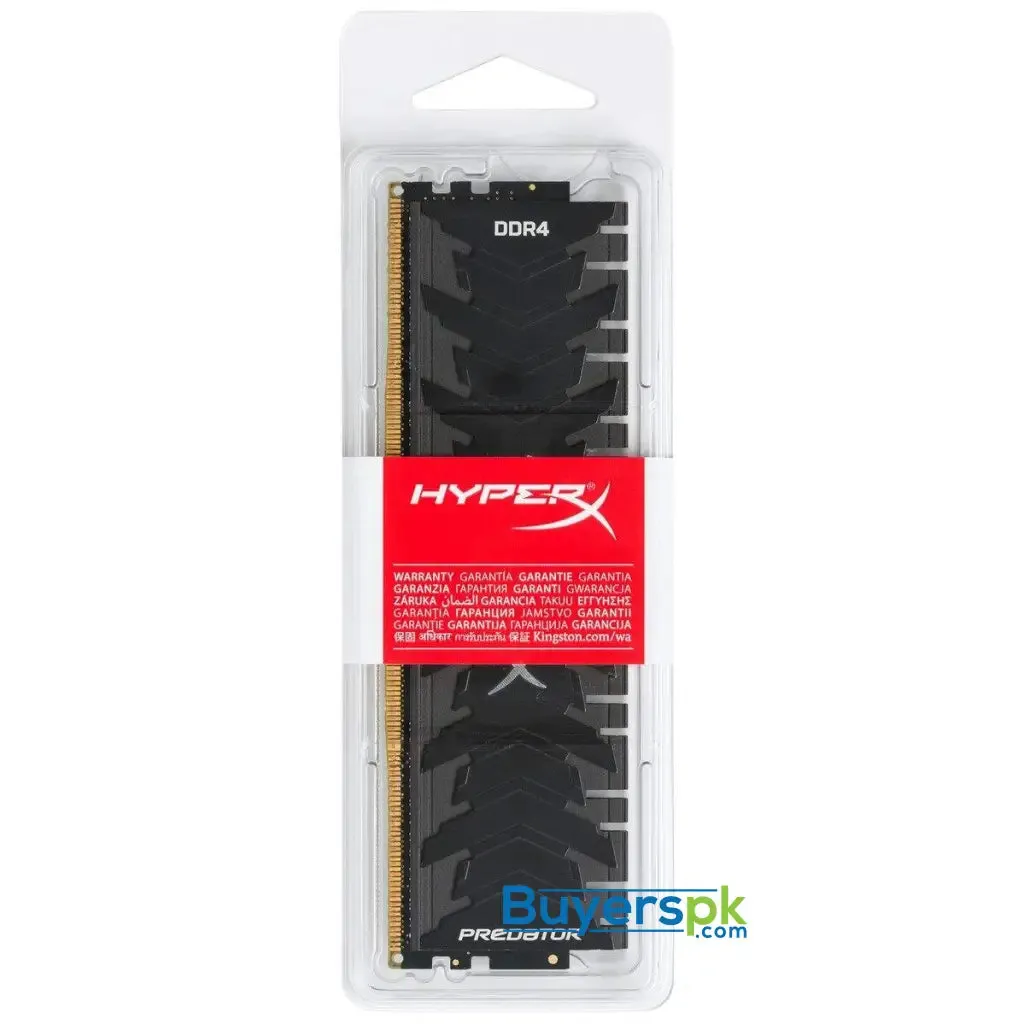 Hyperx Predator Black 8gb 3000mhz Ddr4 Cl15 Dimm Xmp (hx430c15pb3/8)