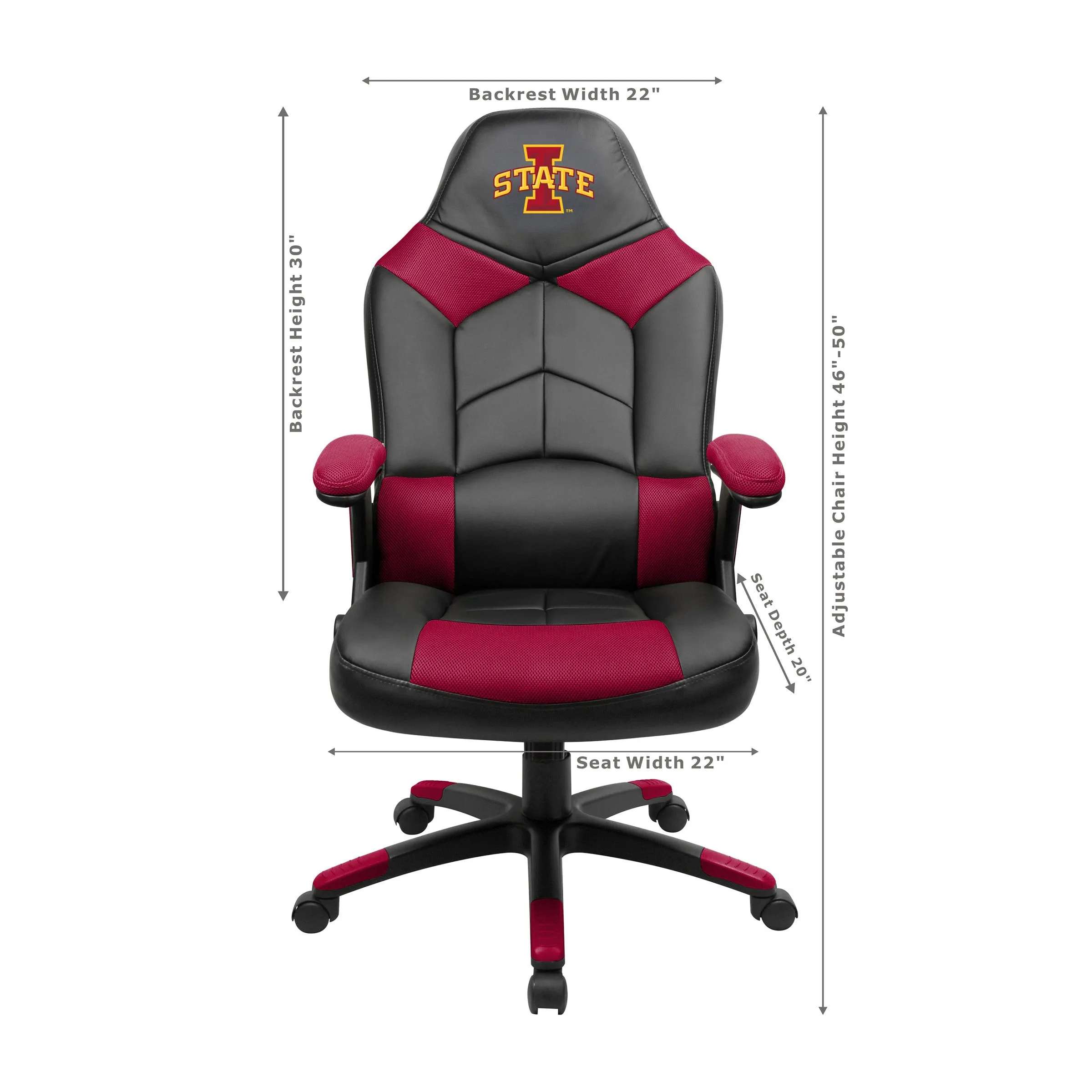 Imperial Iowa State Oversized Gaming Chair