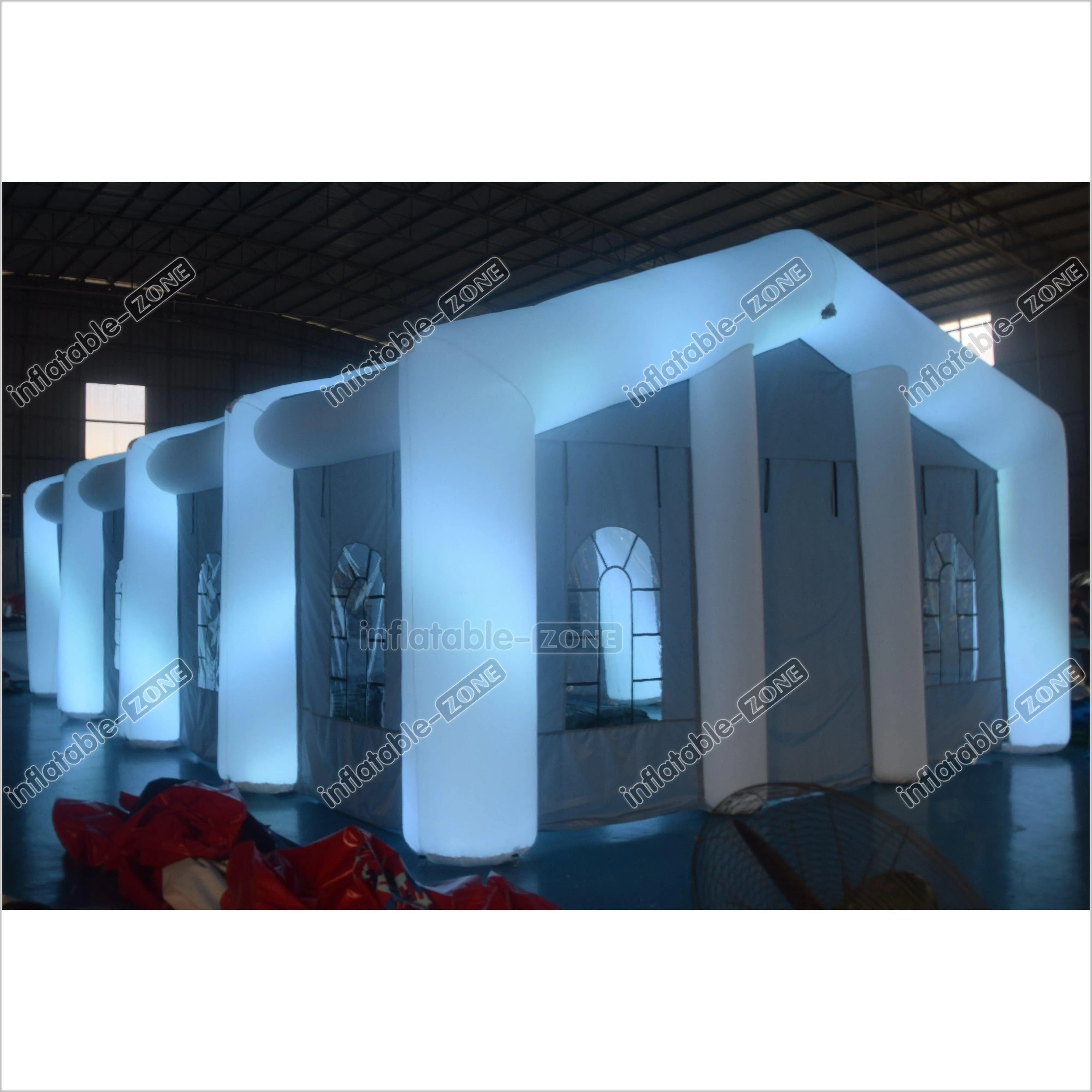 Large Inflatable Night Club Led Light Tent Inflatable Party Club Disco Blow Up Tent Portable Nightclub Hire