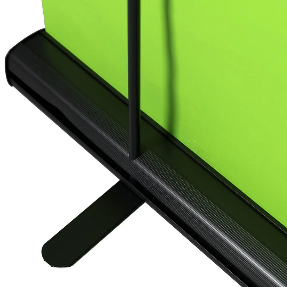 'LIVE STREAM MASTER LITE' PULL UP CHROMA KEY GREEN SCREEN BACKDROP FOR VIDEO (110CM X 204CM) (DEMO STOCK)