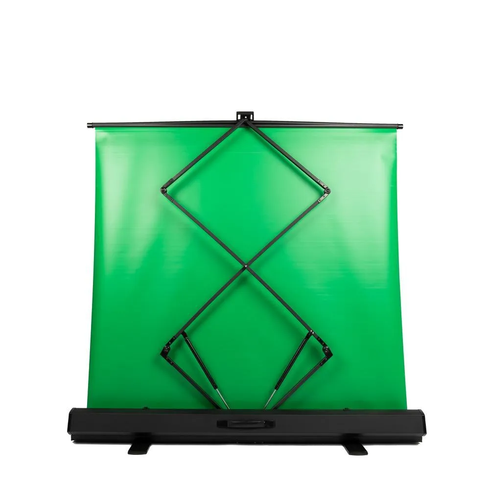 'Live Stream Master' Pull Up Chroma Key Green Screen Backdrop 148cm x 210cm (DEMO STOCK)