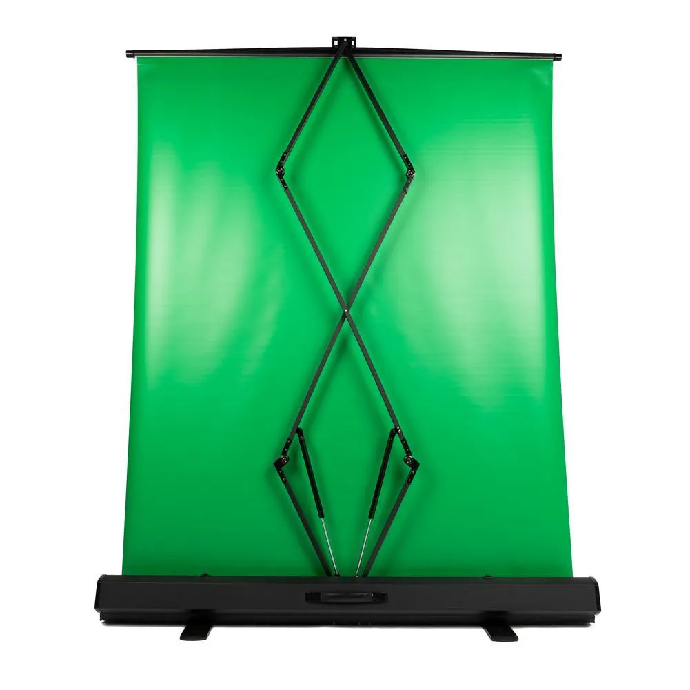 'Live Stream Master' Pull Up Chroma Key Green Screen Backdrop 148cm x 210cm (DEMO STOCK)