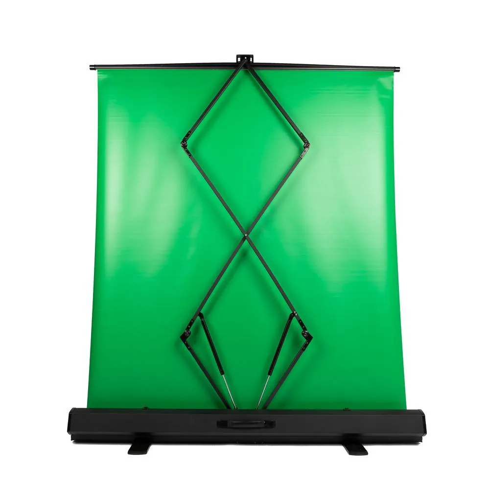 'Live Stream Master' Pull Up Chroma Key Green Screen Backdrop 148cm x 210cm (DEMO STOCK)