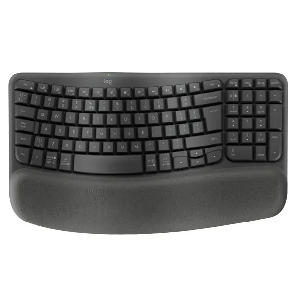 Logitech WAVE KEYS Ergonomic Wireless Keyboard