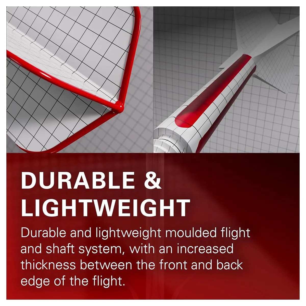 Luke 'The Nuke' Littler K Flex Flight Intermediate No.6 Integrated Dart Flight and Shafts