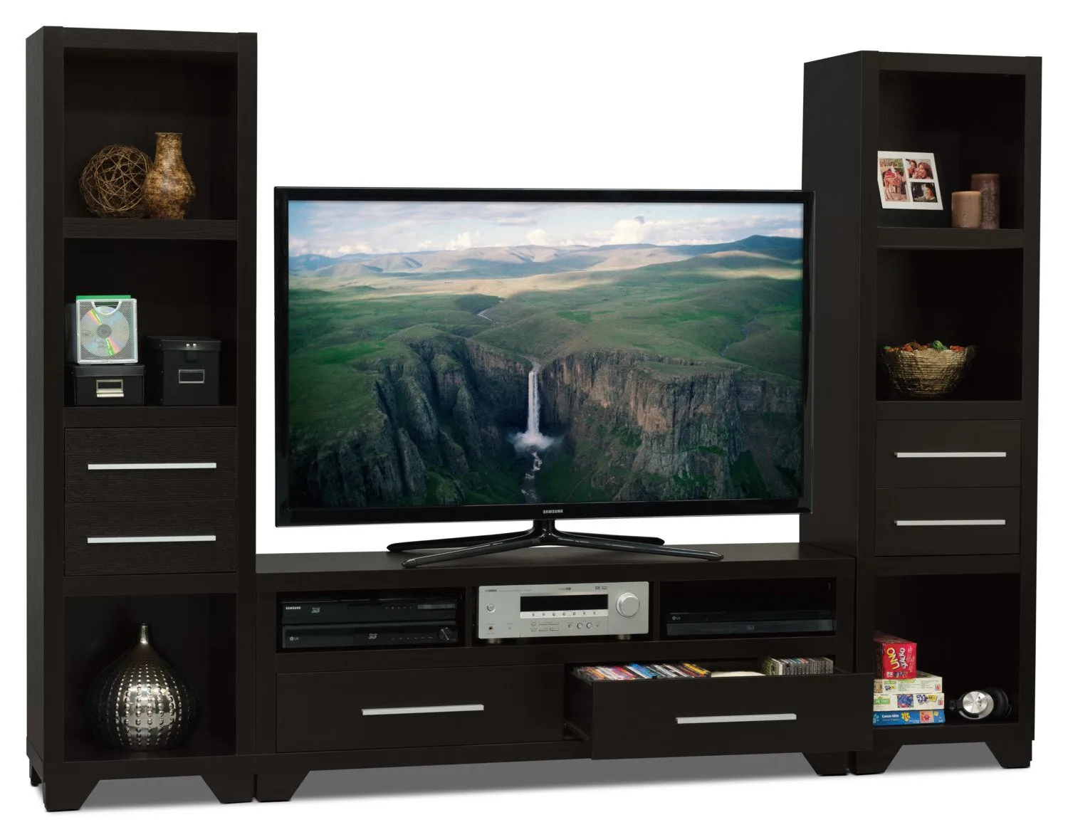 Maldon 3-Piece Entertainment Centre with 60" TV Opening - Espresso