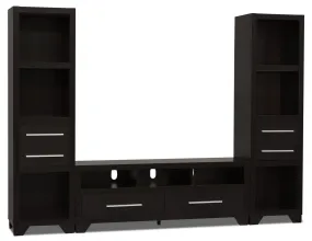 Maldon 3-Piece Entertainment Centre with 60" TV Opening - Espresso