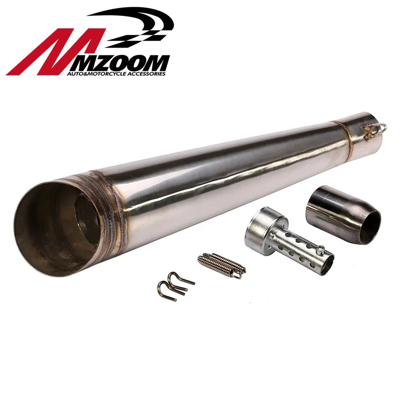 Modified motorcycle exhaust