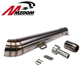 Modified motorcycle exhaust