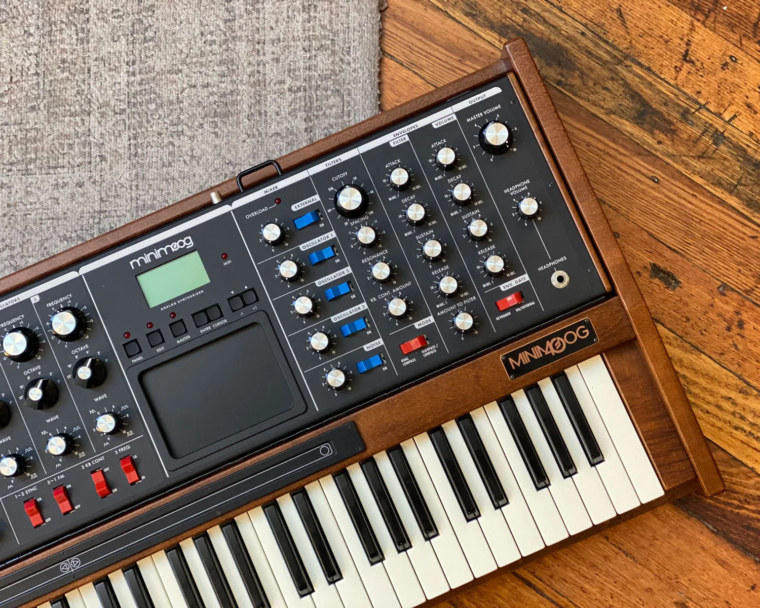 Moog Minimoog Voyager XL - 40th Anniversary Model w/ Original Box & Packaging