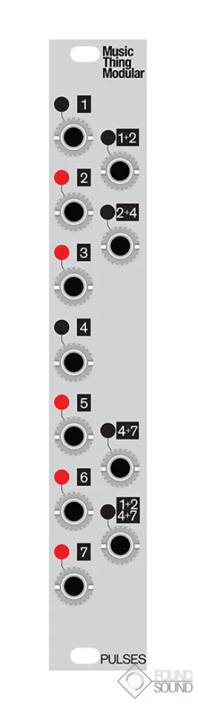 Music Thing Modular Turing Machine Pulses MkII Expander