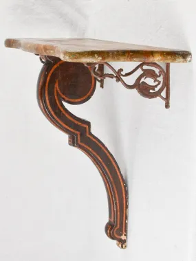 Napoleon III floating wall console 26¾"