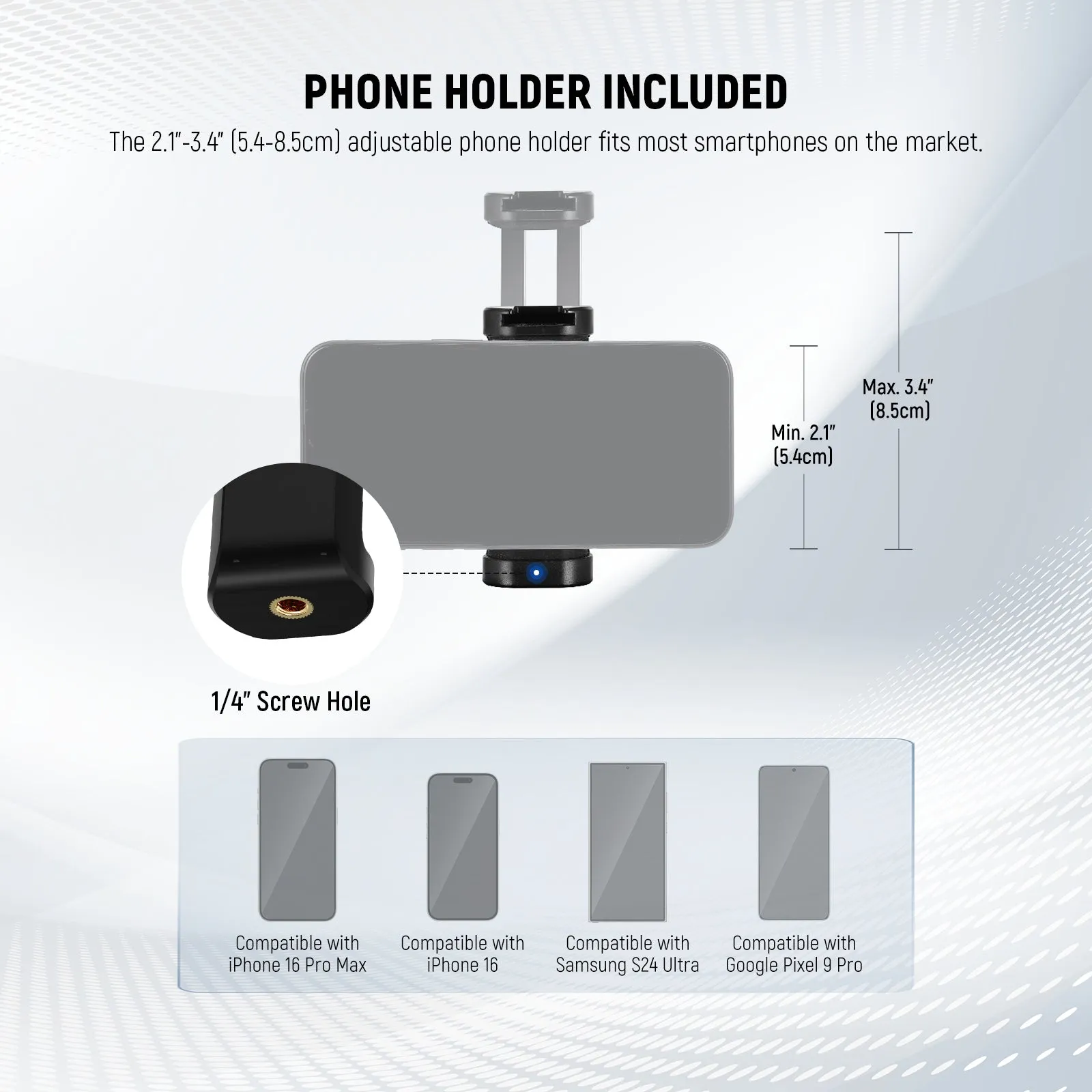 NEEWER PA029 Camera Fence Mounting Kit for Live Streaming