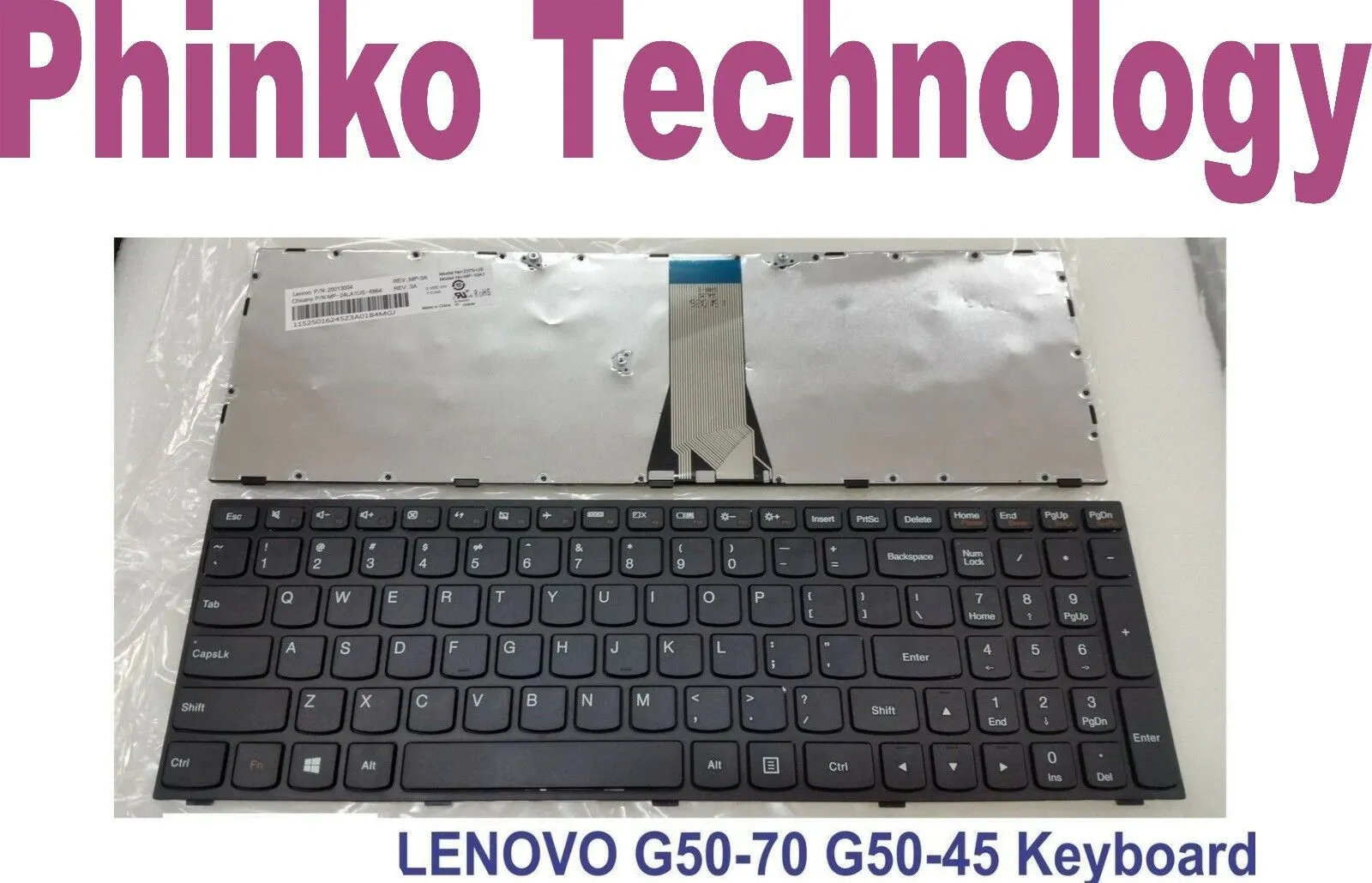 NEW Keyboard FOR LENOVO B50-30 B50-45 B50-70 B50-80 US Teclado Black