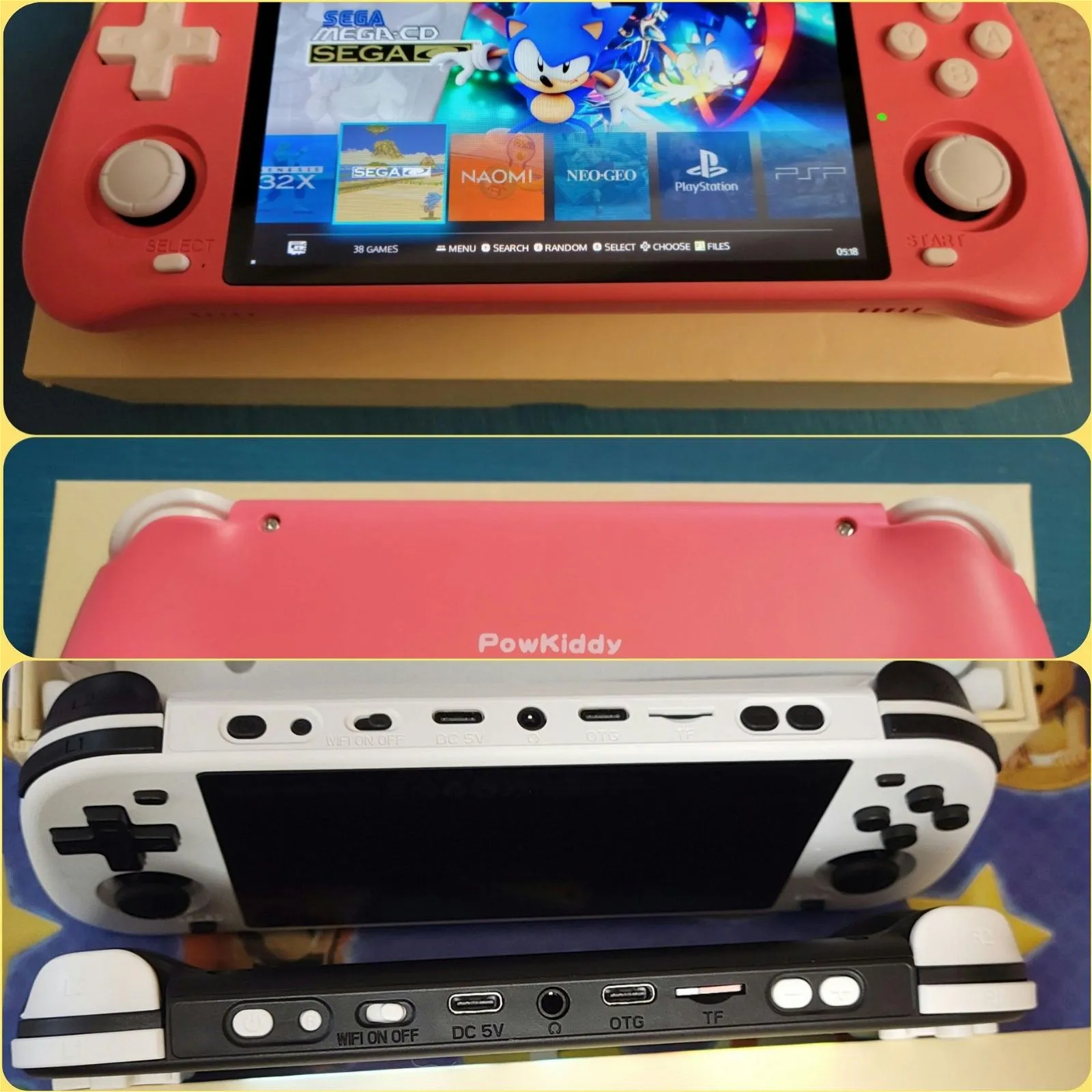 New Rgb10 Max 2, Fully Configured handheld gaming console, 128GB Retro emulation system, 18k  titles
