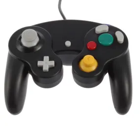 NGC Black DualShock Game Shock Joypad Controller Gamepad for Nintendo Wii GC NGC GameCube