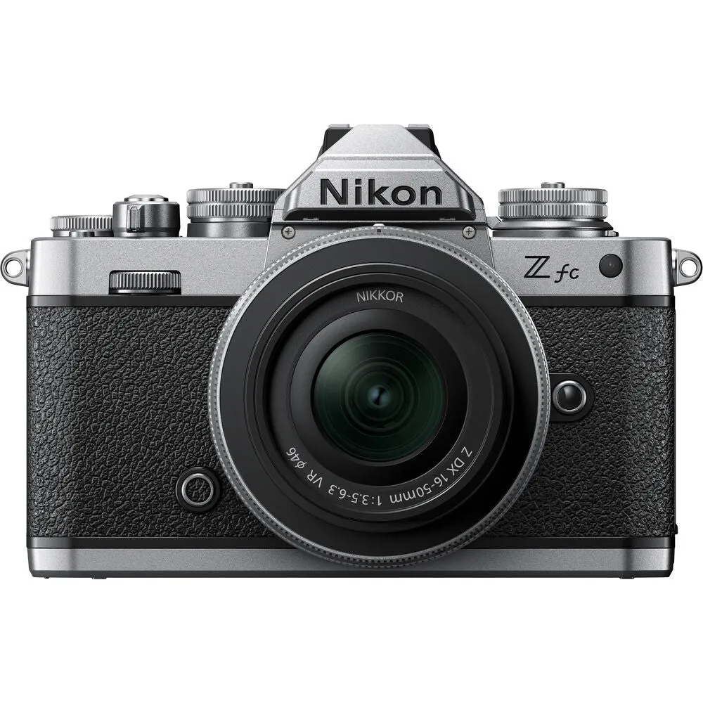 Nikon Z Series Zfc Mirrorless Camera with 20.9 Megapixel DX APS-C Format Sensor, 4K 30fps Video Recording, and Eye Detection Automatic Focus - Kits Available