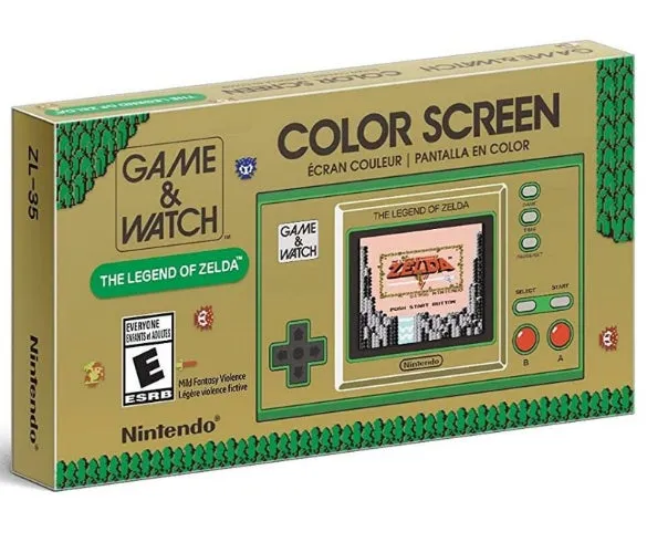 Nintendo Game & Watch : The Legend of Zelda - Green - Brand New